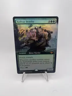 Railway Brawler (Extended Art) Outlaws of Thunder Junction Foil - Image 1