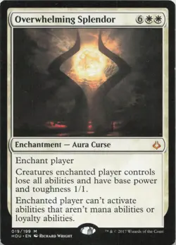 Overwhelming Splendor M Hour of Devastation 19 - LP MTG - Image 1