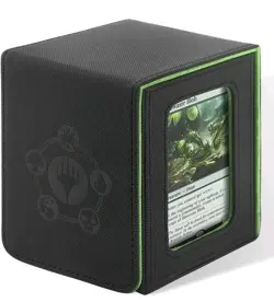 Deck Box for MTG Commander Deck, Fits 100+ Cards, Magnetic Card Box Organizer wi - Image 1