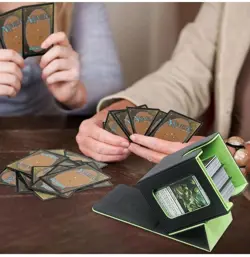 Deck Box for MTG Commander Deck, Fits 100+ Cards, Magnetic Card Box Organizer wi - Image 2
