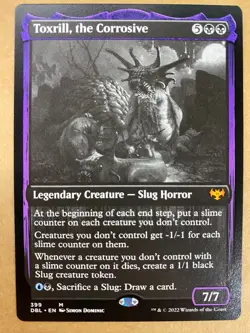 MTG 1x Toxrill, the Corrosive 399 Innistrad Double Feature Magic Gathering x1 NM - Image 1