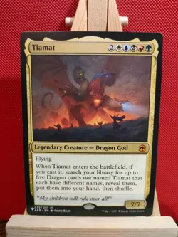Tiamat - The List Adventures in the Forgotten Realms - Mythic - NM - MTG - Image 1