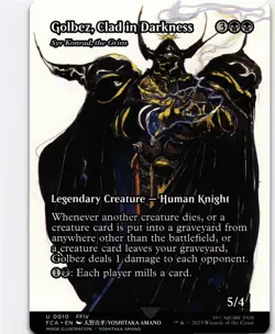 Golbez, Clad in Darkness - Syr Konrad, the Grim (Showcase) U FINAL FANTASY: Thro - Image 1