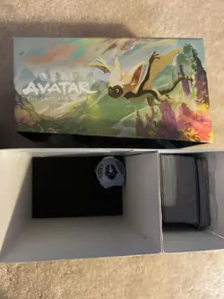MTG Avatar Foil Deck Box w/ Full Art Land Pack Sealed! Tokens, Wheel & 100 Bulk! - Image 1