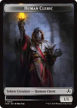 Demon / Human Cleric Double-Sided Token 6 / 19 MTG Innistrad Remastered NP - Image 2