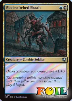 Bladestitched Skaab 231 MTG Innistrad Remastered Uncommon NP Foil - Image 1