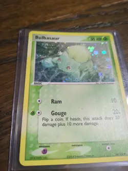 Bulbasaur - 55/112 - Pokemon Ex FireRed LeafGreen Reverse Holo LP - Image 3