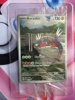 Koraidon 14 Pokemon TCG Scarlet & Violet Black Star Promo Card - Image 1