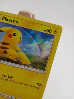 Pikachu 28/73 - Shining Legends - Common Holo LP Pokemon Card, 2017 - Image 5