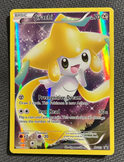 Pokemon Jirachi Full Art XY112 Black Star Promo Holo - NM - Image 1