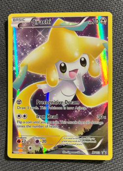 Pokemon Jirachi Full Art XY112 Black Star Promo Holo - NM - Image 2