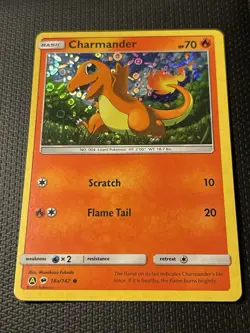 2018 Pokemon Charmander Cosmos Holo General Mills Promo #18a/147 NM - Image 1