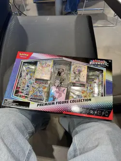 POKEMON TCG Prismatic Evolutions Premium Figure Collection English Sealed - Image 1