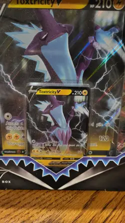 Pokemon TCG Toxtricity V Box - Brand New Factory Sealed Box. Collectible - Image 4