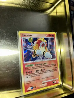 Pokemon TCG Entei Secret Wonders 4/132 Holo Holo Rare - Image 1