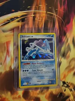 Pokemon TCG Suicune Secret Wonders 19/132 Cracked Ice Holo Holo Rare - Image 1