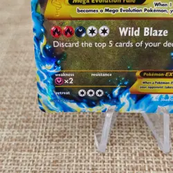Pokemon TCG M Charizard EX (X) (Secret) 108/106 XY - Flashfire Secret Rare card - Image 5