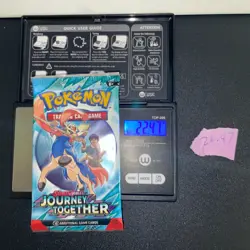22.47g VERY HEAVY Journey Together Pokemon Sealed Booster Pack New SIR/HRU - Image 1