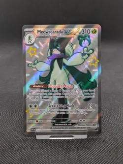 Meowscarada ex SVP078 Paldean Fates Holo Rare Promo Pokemon Card NM/M - Image 1