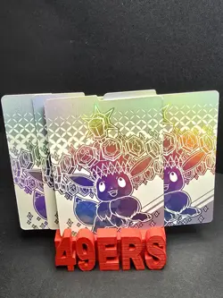 Pokemon Prismatic Evolutions Eevee Card Divider from the ETB - Image 1