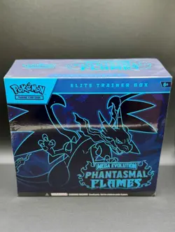 Pokemon TCG- Phantasmal Flames Elite Trainer Box New Factory Sealed - Image 1