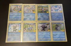 Pokemon TCG: McDonald's 25th Anniversary - Complete Holo Set - Image 4