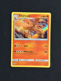 Charizard 5/18 Ultra Rare Card Pokemon Detective Pikachu NM - Image 1