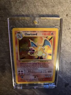 Pokemon TCG Charizard Holo Base Set 4/102 Ungraded - Image 3