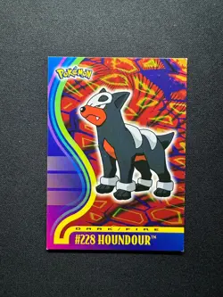 2001 Topps Pokemon Johto League Champions Non Foil #228 Houndour - Image 1
