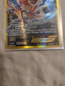 Pokemon TCG Gyarados EX 123/122 XY Breakpoint 2016 Secret Holo Rare Card NM - Image 2