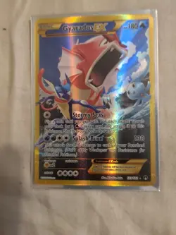 Pokemon TCG Gyarados EX 123/122 XY Breakpoint 2016 Secret Holo Rare Card NM - Image 3