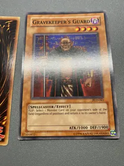 Yu-Gi-Oh! 2X Gravekeeper’s Guard Common Unlimited PGD-061 HP - Image 4