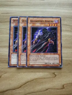Yu-Gi-Oh! - Gravekeeper's Assailant 3X - Complete Playset - Image 1