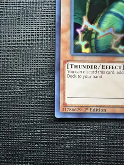 Yu-Gi-Oh! Thunder Dragon LCKC-EN067 1st Edition Ultra Rare NM - Image 5