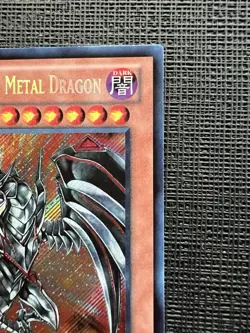 Yugioh - Red-Eyes Darkness Metal Dragon LCJW-EN050 1st Edition Secret Rare NM - Image 3