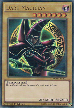 Dark Magician - YGLD-ENB02 1st Ed Ultra Rare NM - Yugioh - Image 1