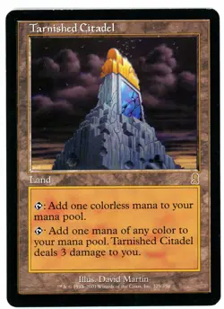 1X TARNISHED CITADEL [ODY - ODYSSEY] - MTG VINTAGE CARD [LIGHTLY PLAYED] - Image 1