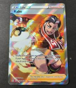 Pokemon Lost Origin Kabu Full Art Holo Trainer Card TG26/TG30 NM - Image 1