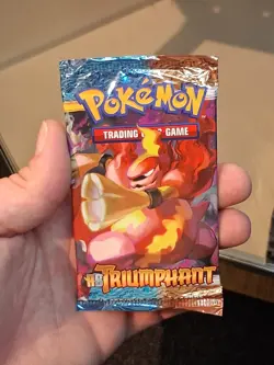 Pokemon HS Triumphant Booster Pack from Heart Gold Soul Silver Series Collection - Image 1