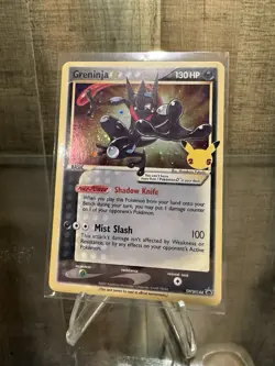 Pokemon 2021 Celebrations ETB Promo Greninja Gold Star SWSH144 NM/Mint Condition - Image 1