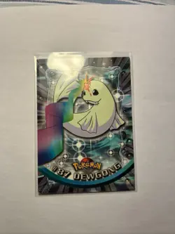 2000 Pokemon Card #87 Dewgong Series 2 TV Animation Blue Logo - Image 1