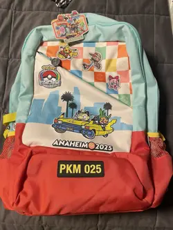 Pokemon 2025 Exclusive Anaheim Worlds Championship Backpack (new) - Image 1