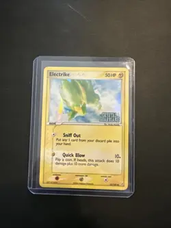 Electrike 52/100 Ex Crystal Guardians Reverse Holo Stamped - LP Pokemon - Image 1