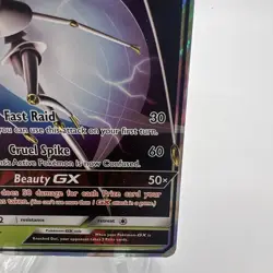 Pokemon Pheromosa GX SM66 Ultra Beast Full Art Holo Black Star Promo - Image 4