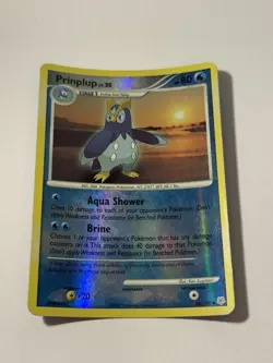 Pokemon TCG Prinplup Diamond Pearl 58/130 Reverse Holo Uncommon - Image 1