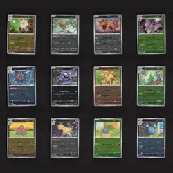 Scarlet & Violet 151 POKE BALL Reverse HOLO Japanese Bundle 12 Pokemon Cards Lot - Image 1