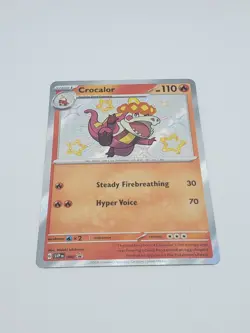 Shiny Skeledirge - Crocalor - Fuecoco - SVP 079 080 081 - Pokemon TCG Promo - Image 5