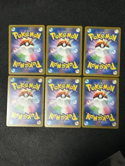 McDonald's Promo Complete Set Pikachu 020/M-P Pokemon Card Japanese 6 set - Image 2