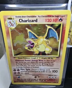 1999 Pokemon TCG Base Set Charizard Holo 4/102 Holo🚨🚨 CHASER CARD🔥🔥🔥 - Image 1