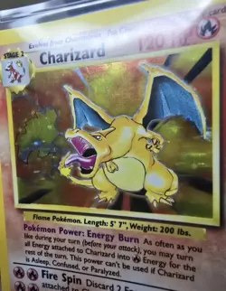 1999 Pokemon TCG Base Set Charizard Holo 4/102 Holo🚨🚨 CHASER CARD🔥🔥🔥 - Image 4